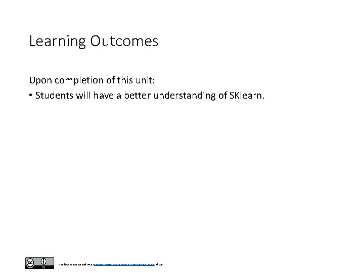 Learning Outcomes Upon completion of this unit: • Students will have a better understanding Learning Outcomes Upon completion of this unit: • Students will have a better understanding