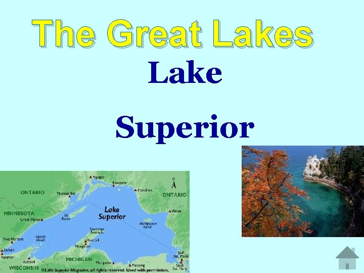 The Great Lakes Lake Superior 