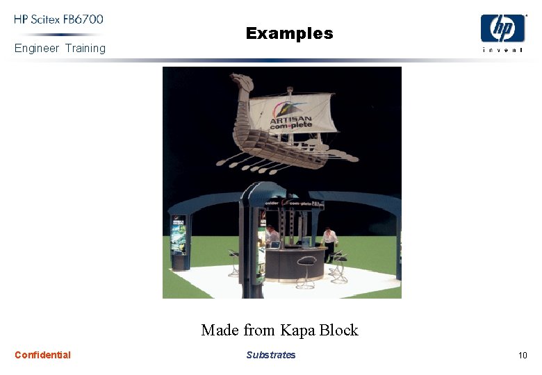 Engineer Training Examples Made from Kapa Block Confidential Substrates 10 