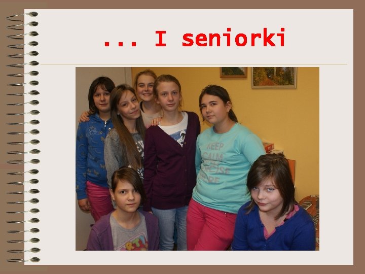 . . . I seniorki 