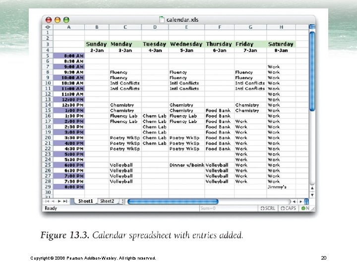 Copyright © 2006 Pearson Addison-Wesley. All rights reserved. 20 