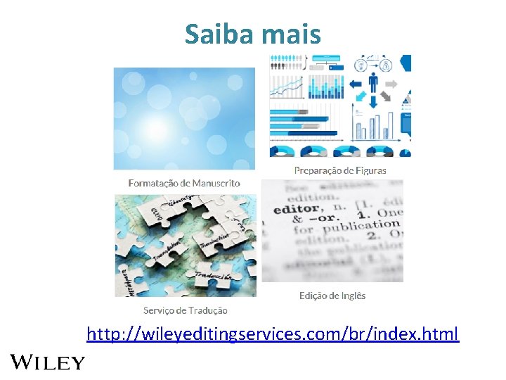 Saiba mais http: //wileyeditingservices. com/br/index. html 