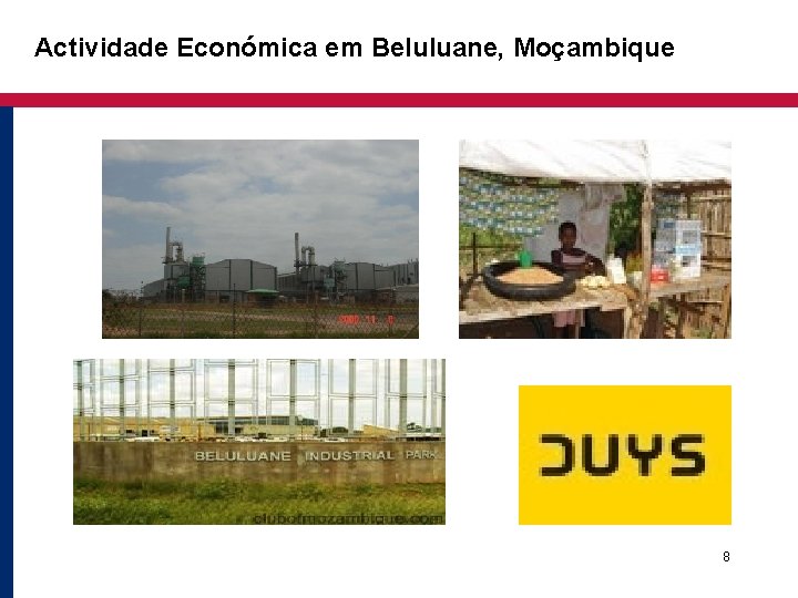 Actividade Económica em Beluluane, Moçambique 8 
