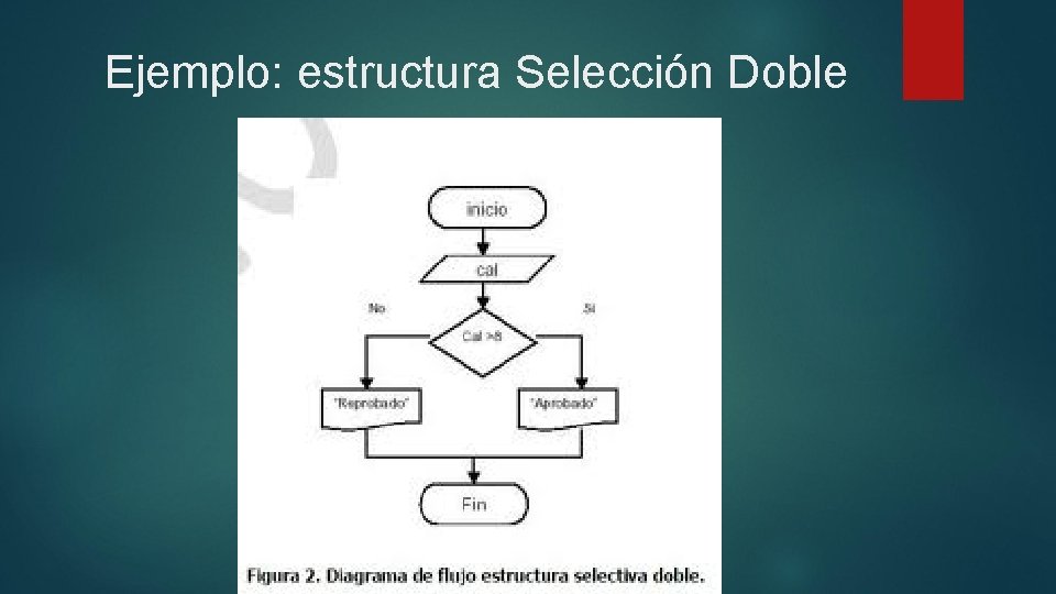 Ejemplo: estructura Selección Doble 