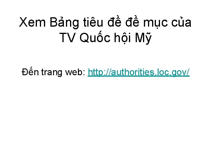 Xem Bảng tiêu đề đề mục của TV Quốc hội Mỹ Đến trang web: