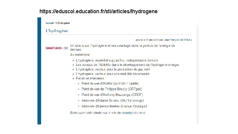 https: //eduscol. education. fr/sti/articles/lhydrogene 