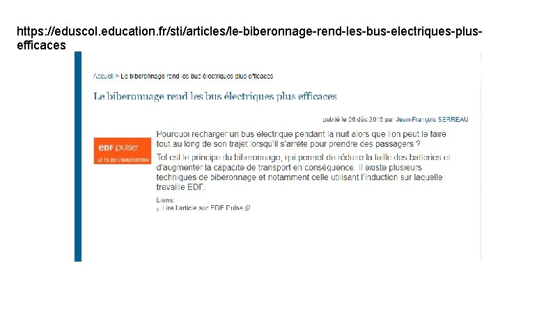 https: //eduscol. education. fr/sti/articles/le-biberonnage-rend-les-bus-electriques-plusefficaces 