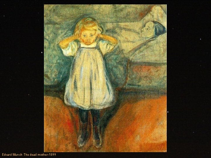 Edvard Munch The dead mother-1899 