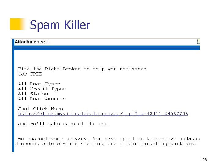 Spam Killer 23 