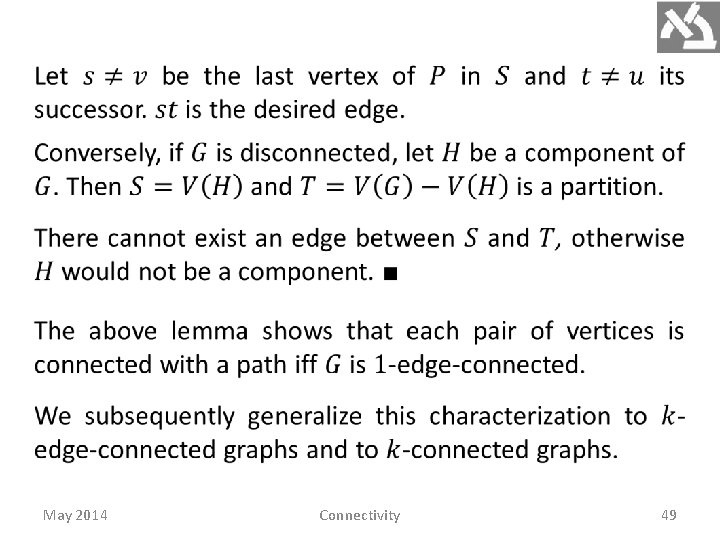 May 2014 Connectivity 49 