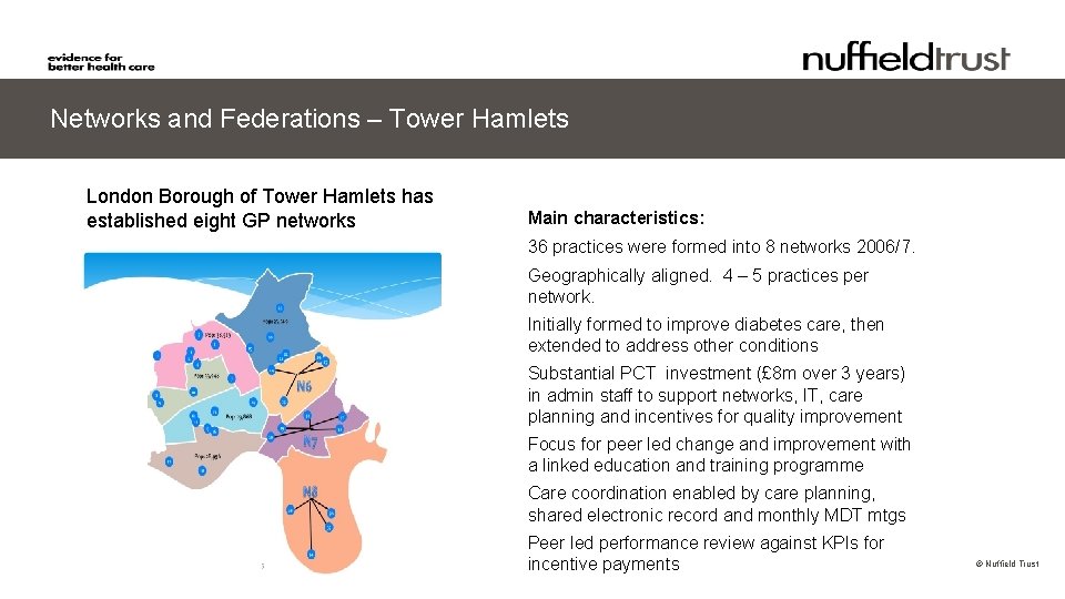Networks and Federations – Tower Hamlets London Borough of Tower Hamlets has established eight