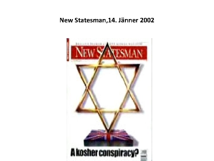 New Statesman, 14. Jänner 2002 