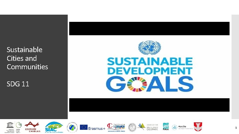 Sustainable Cities and Communities SDG 11 3 