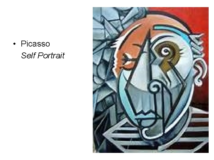  • Picasso Self Portrait 