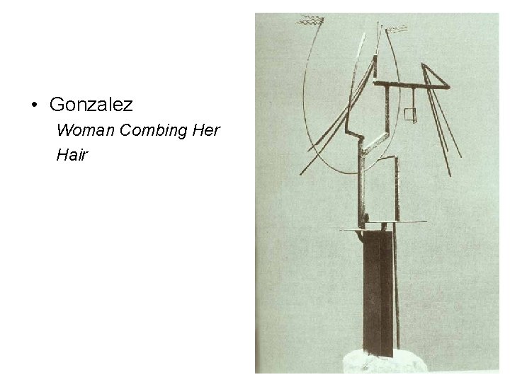  • Gonzalez Woman Combing Her Hair 