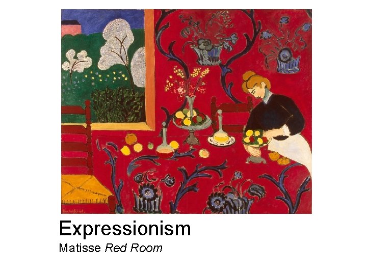 Expressionism Matisse Red Room 