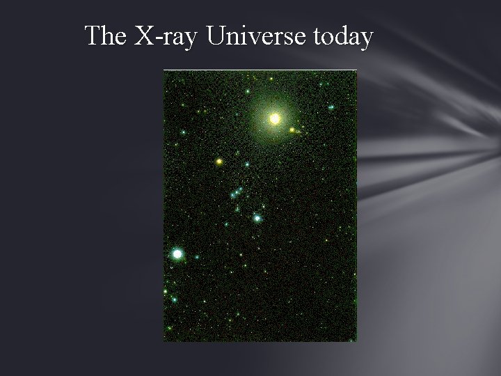 The X-ray Universe today 