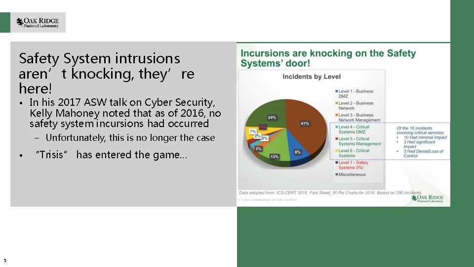 Safety System intrusions aren’t knocking, they’re here! • In his 2017 ASW talk on