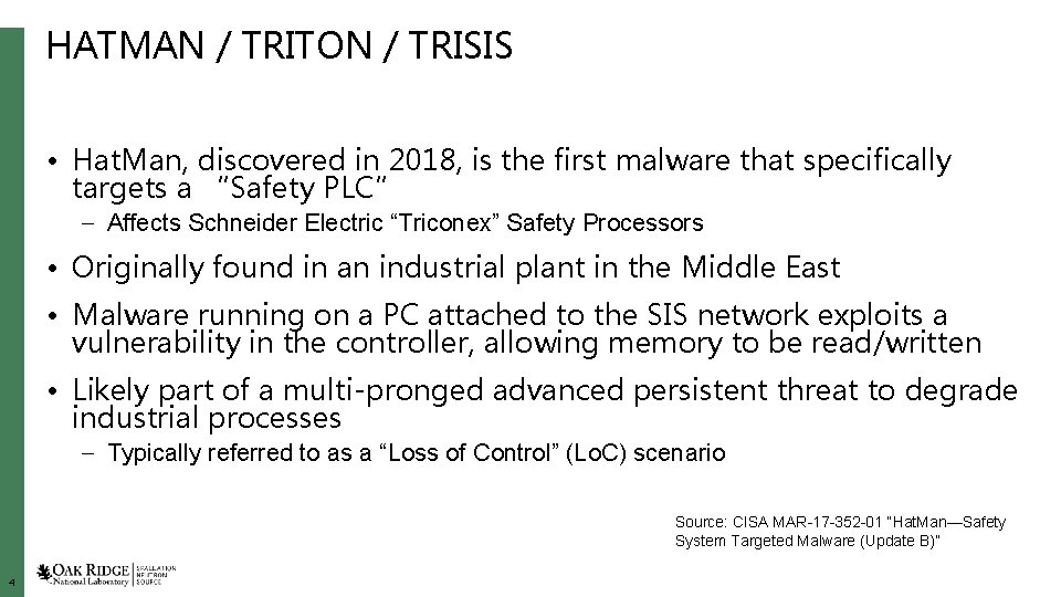 HATMAN / TRITON / TRISIS • Hat. Man, discovered in 2018, is the first
