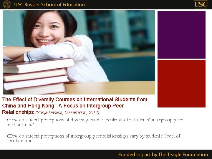 The Effect of Diversity Courses on International Students from China and Hong Kong: A