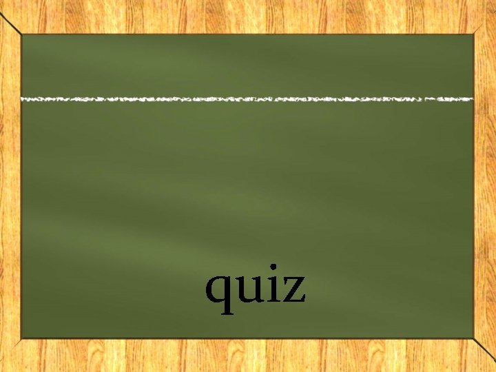 quiz 