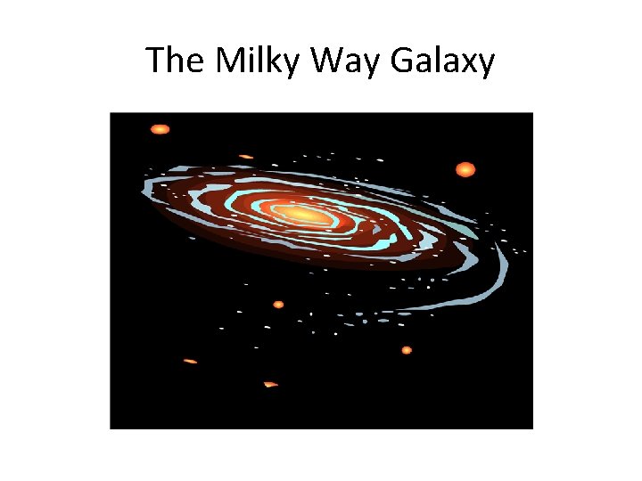 The Milky Way Galaxy 