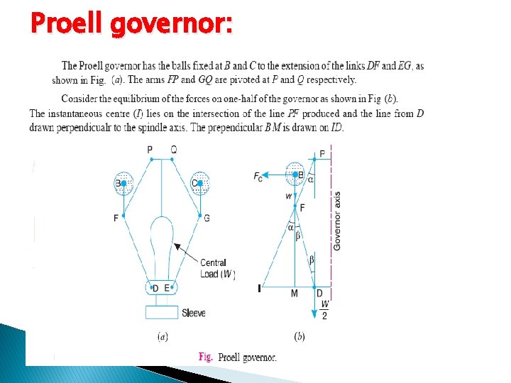 Proell governor: 