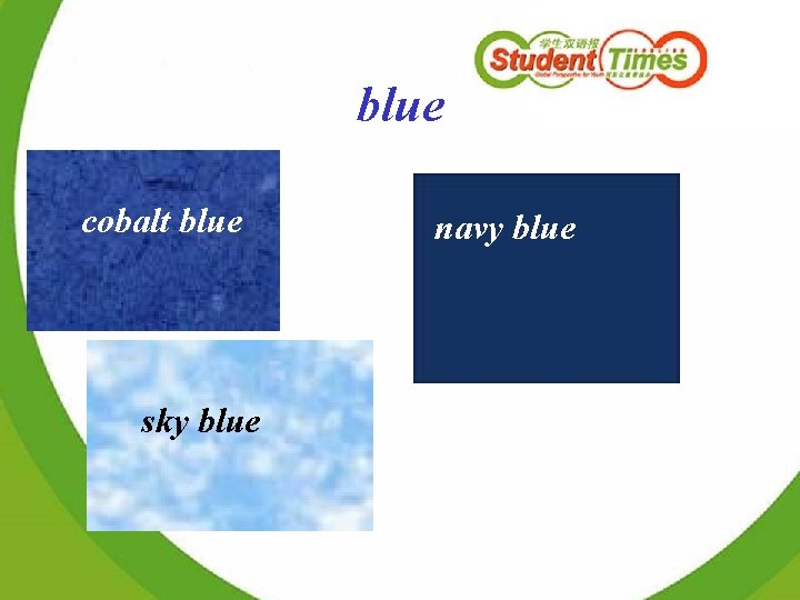 blue cobalt blue sky blue navy blue 