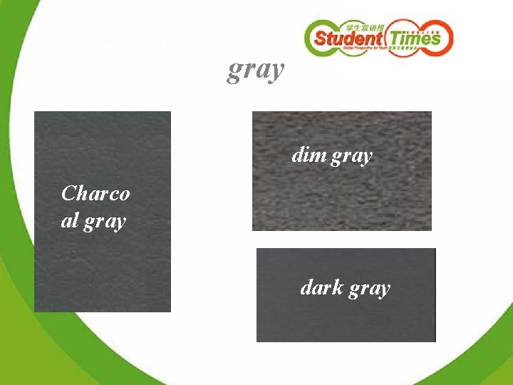 gray dim gray Charco al gray dark gray 