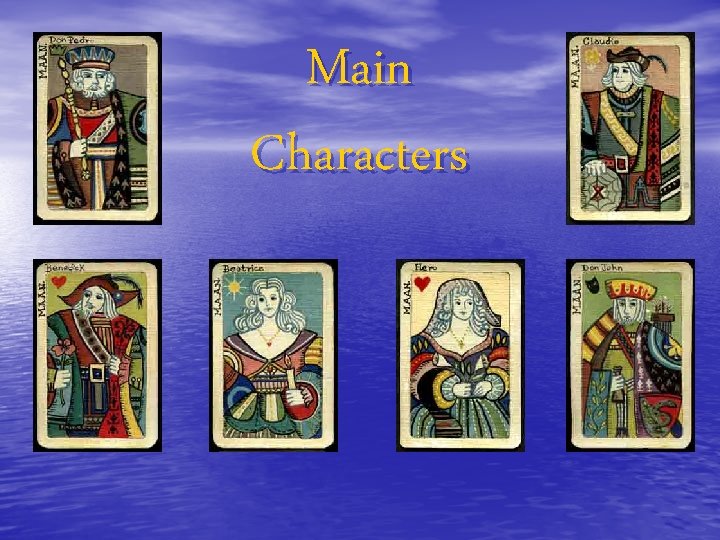 Main Characters 