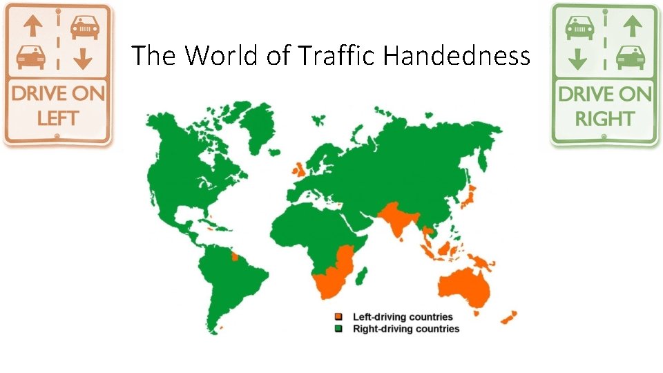 The World of Traffic Handedness 