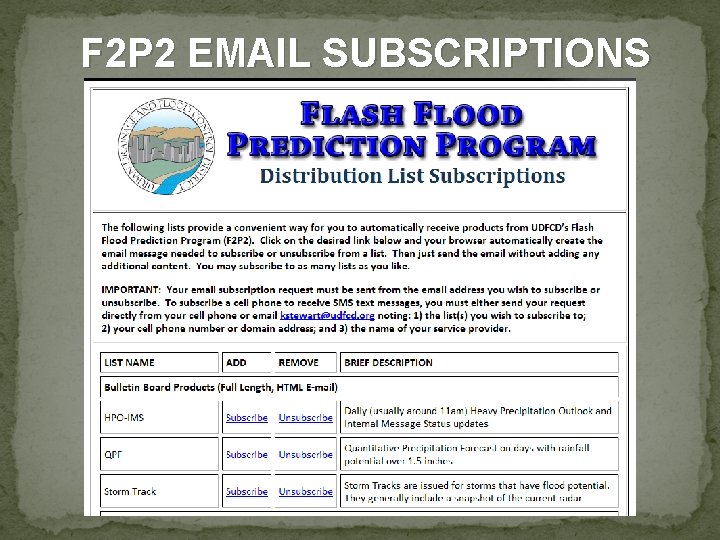 F 2 P 2 EMAIL SUBSCRIPTIONS 