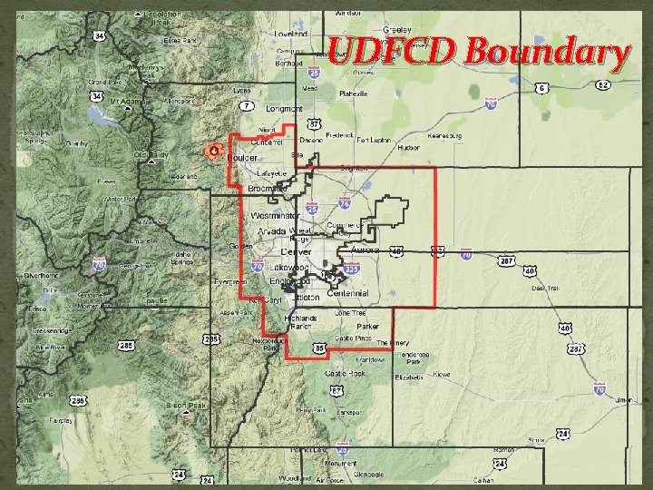 UDFCD Boundary 