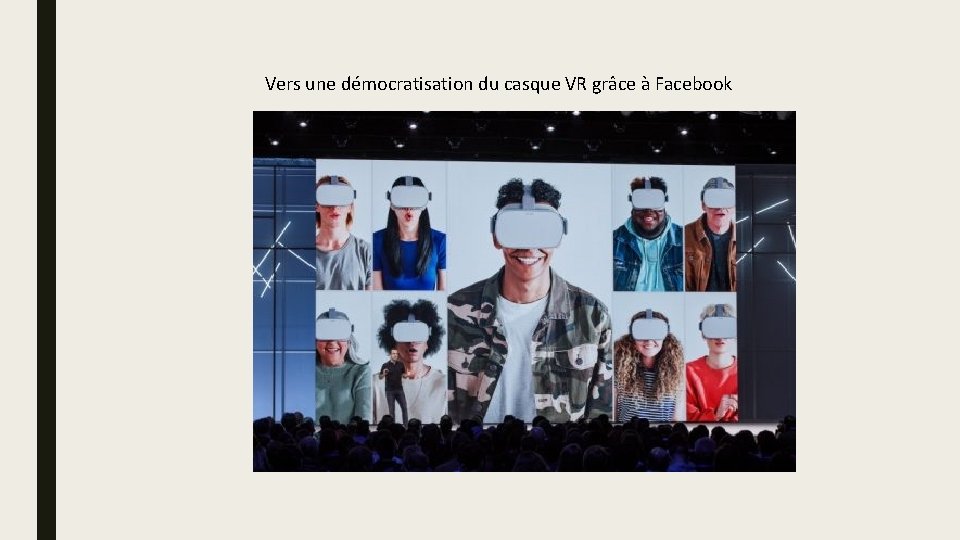 Vers une démocratisation du casque VR grâce à Facebook 