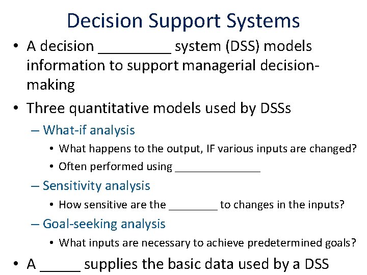 CIS 429Chapter 9 Enabling the Organization Decision Making