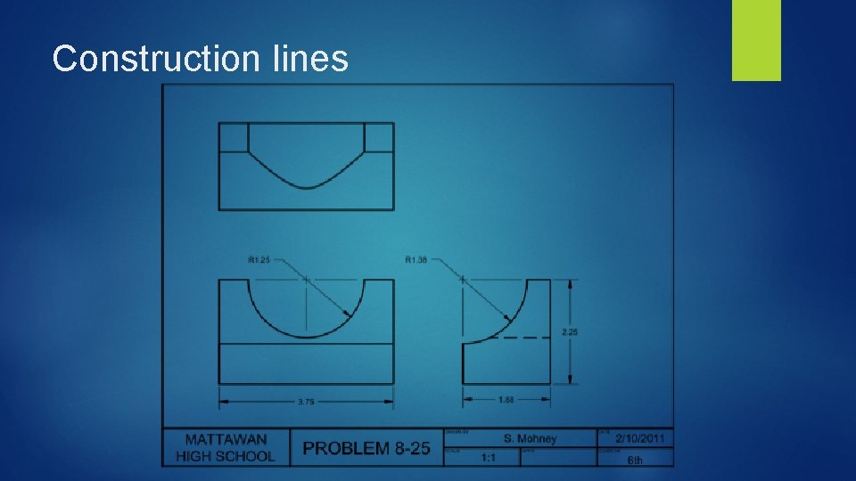 Construction lines 