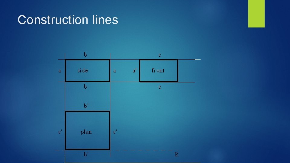 Construction lines 