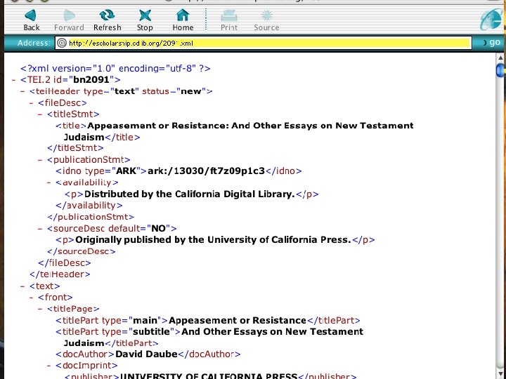 XML & XSLT Demonstration 