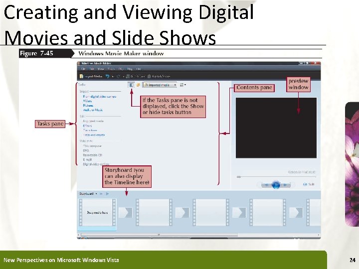 Creating and Viewing Digital Movies and Slide Shows New Perspectives on Microsoft Windows Vista