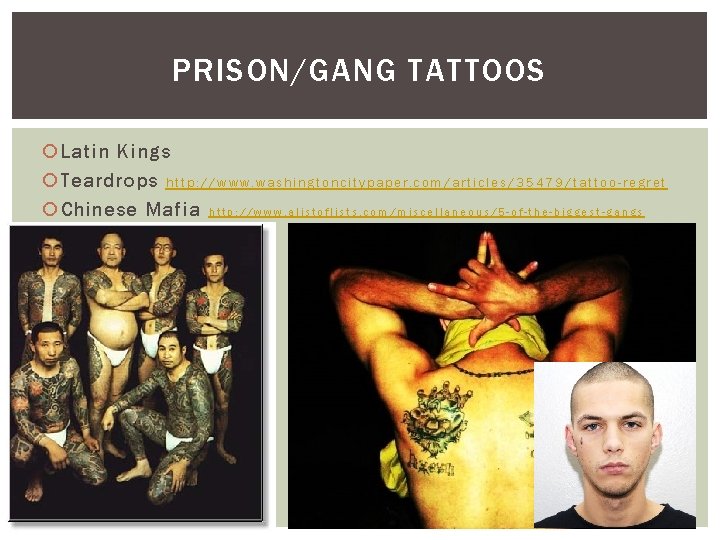 PRISON/GANG TATTOOS Latin Kings Teardrops h t t p : / / w w