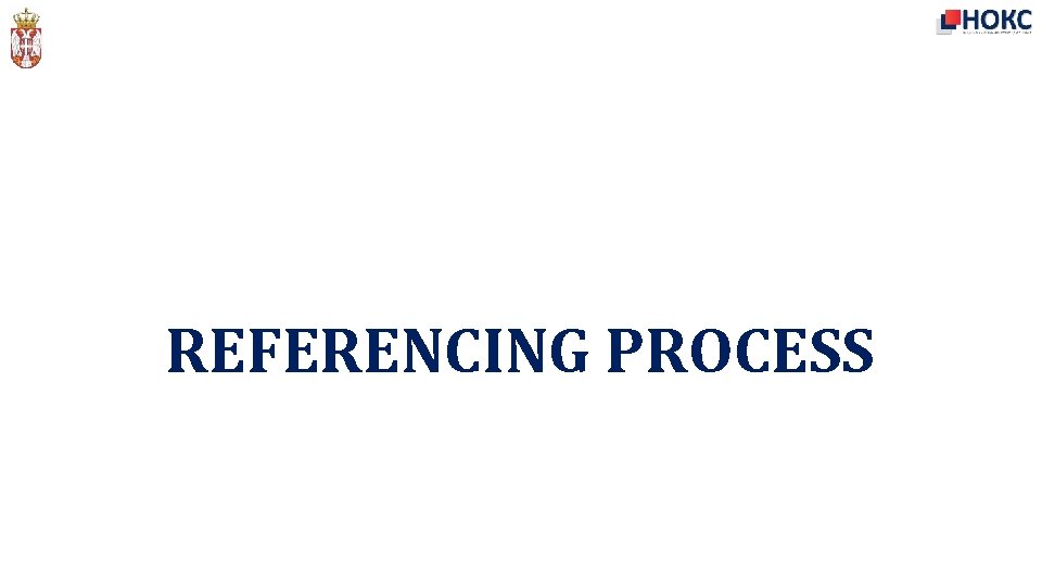 REFERENCING PROCESS 