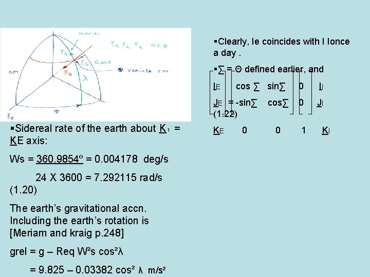 §Clearly, Ie coincides with I Ionce a day. §∑ = Θ defined earlier, and