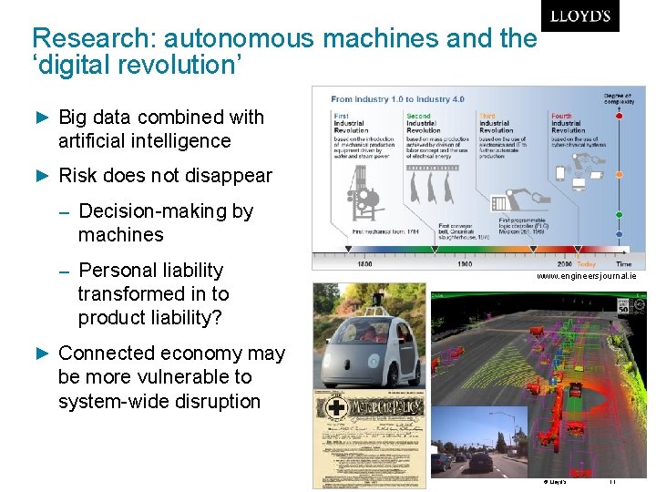 Research: autonomous machines and the ‘digital revolution’ ► Big data combined with artificial intelligence