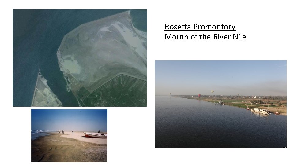 Rosetta Promontory Mouth of the River Nile 