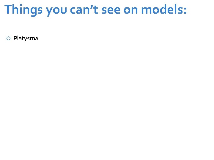 Things you can’t see on models: Platysma 