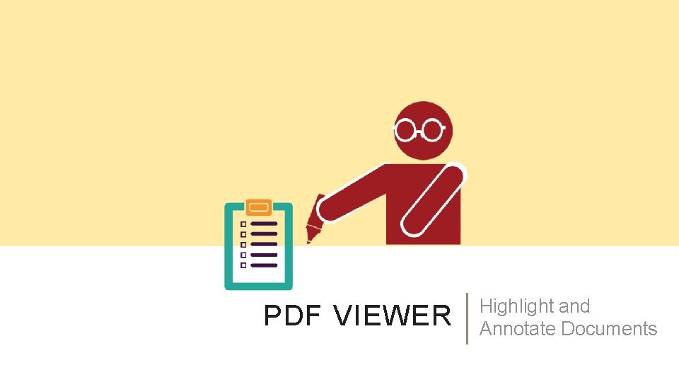 PDF VIEWER Highlight and Annotate Documents 
