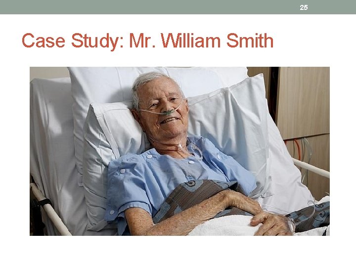 25 Case Study: Mr. William Smith 