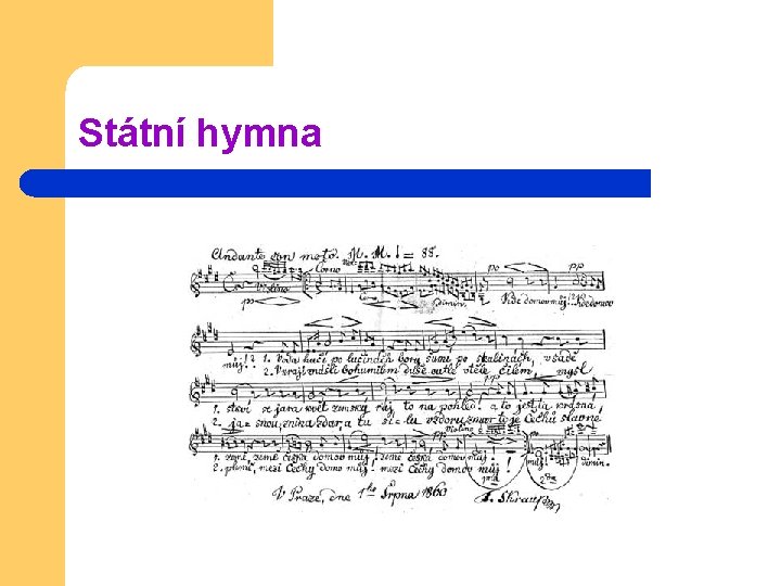 Státní hymna Státní hymna