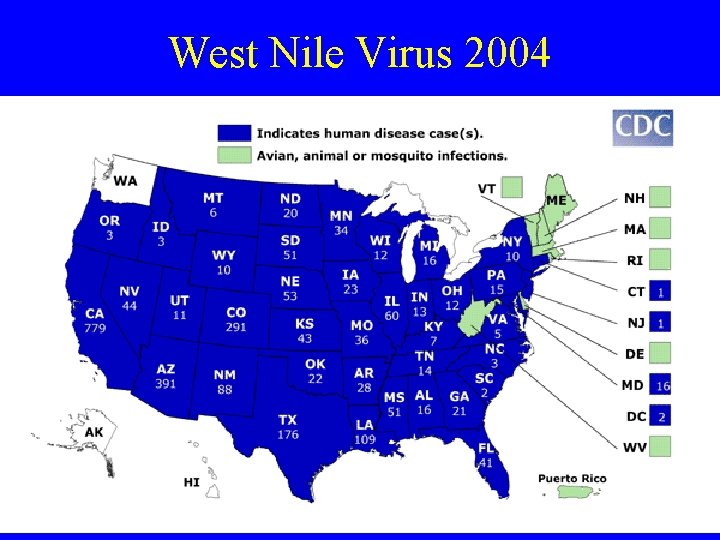 West Nile Virus 2004 