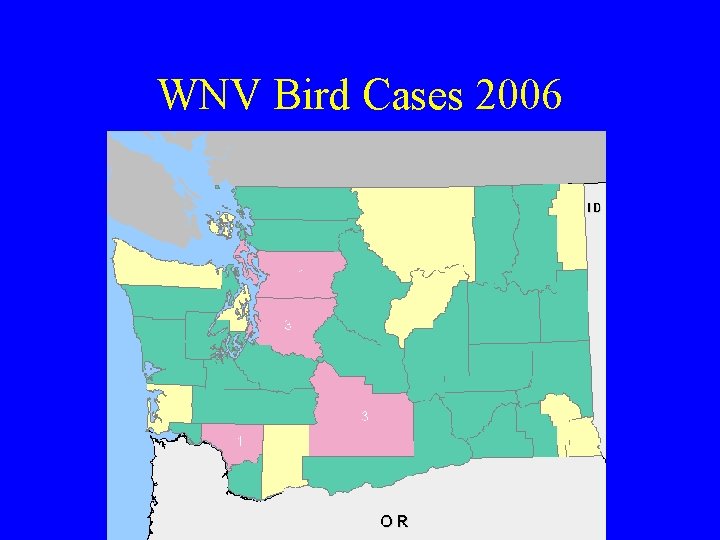 WNV Bird Cases 2006 